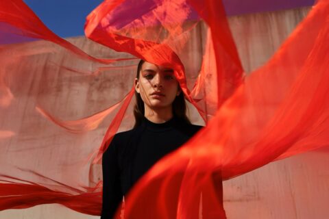 Woman In Red Luxury AI Commercial Production Still For Portfolio Woman In Red Luxury AI Commercial Production Still For Portfolio